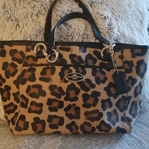 Coach Leopard Purse